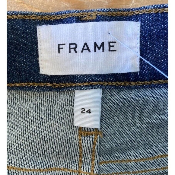 Frame Le High Straight Jeans Size 24 Women’s Blue - Picture 3 of 10